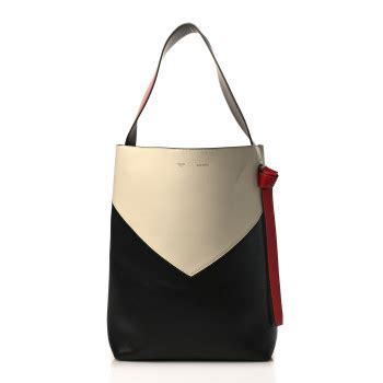 celine twisted cabas price|CELINE Shiny Smooth Calfskin Twisted Cabas Ivory Black .